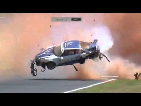 Pedro Piquet hard crash in Porsche GT3 Cup