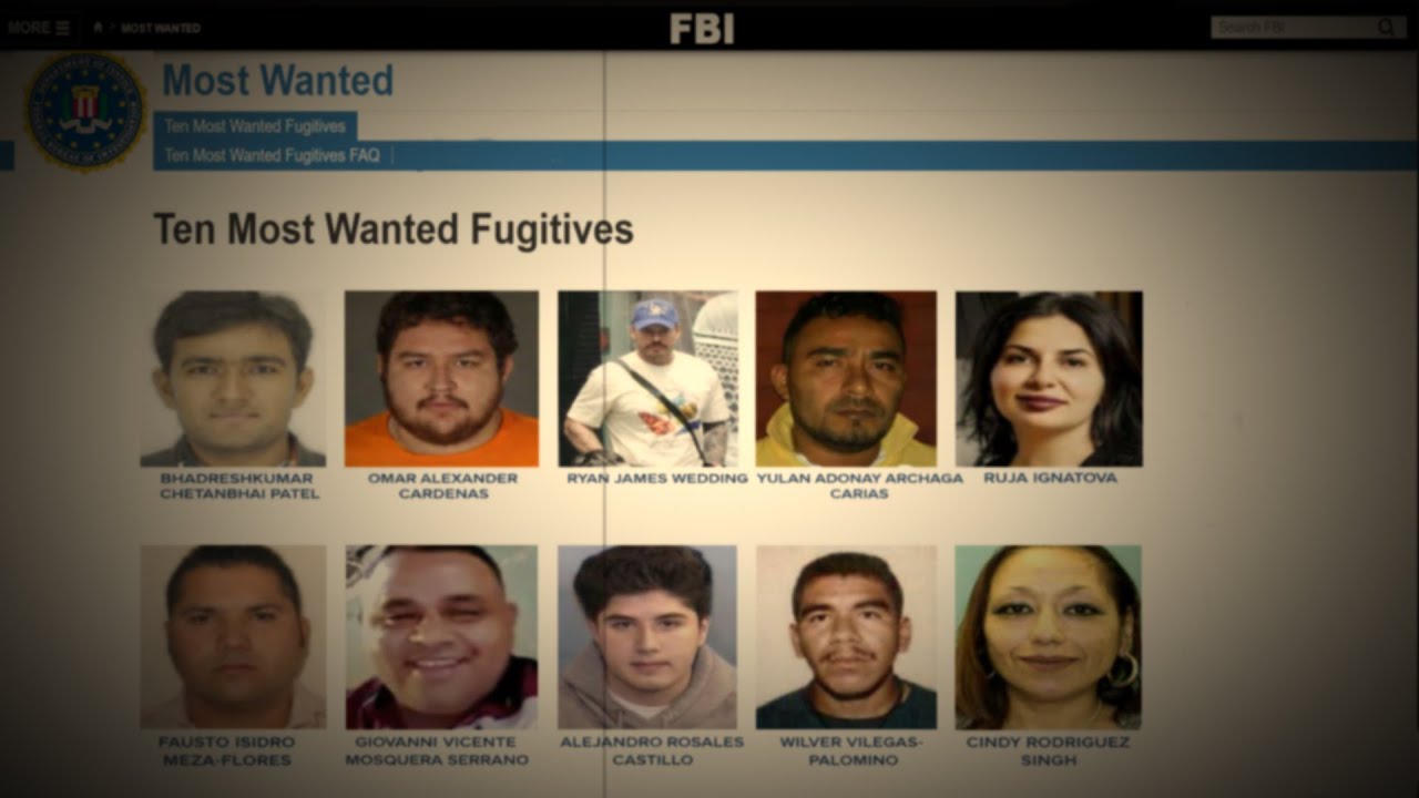 The FBI's top 10 most wanted [ 2026 Updated ] - YouTube