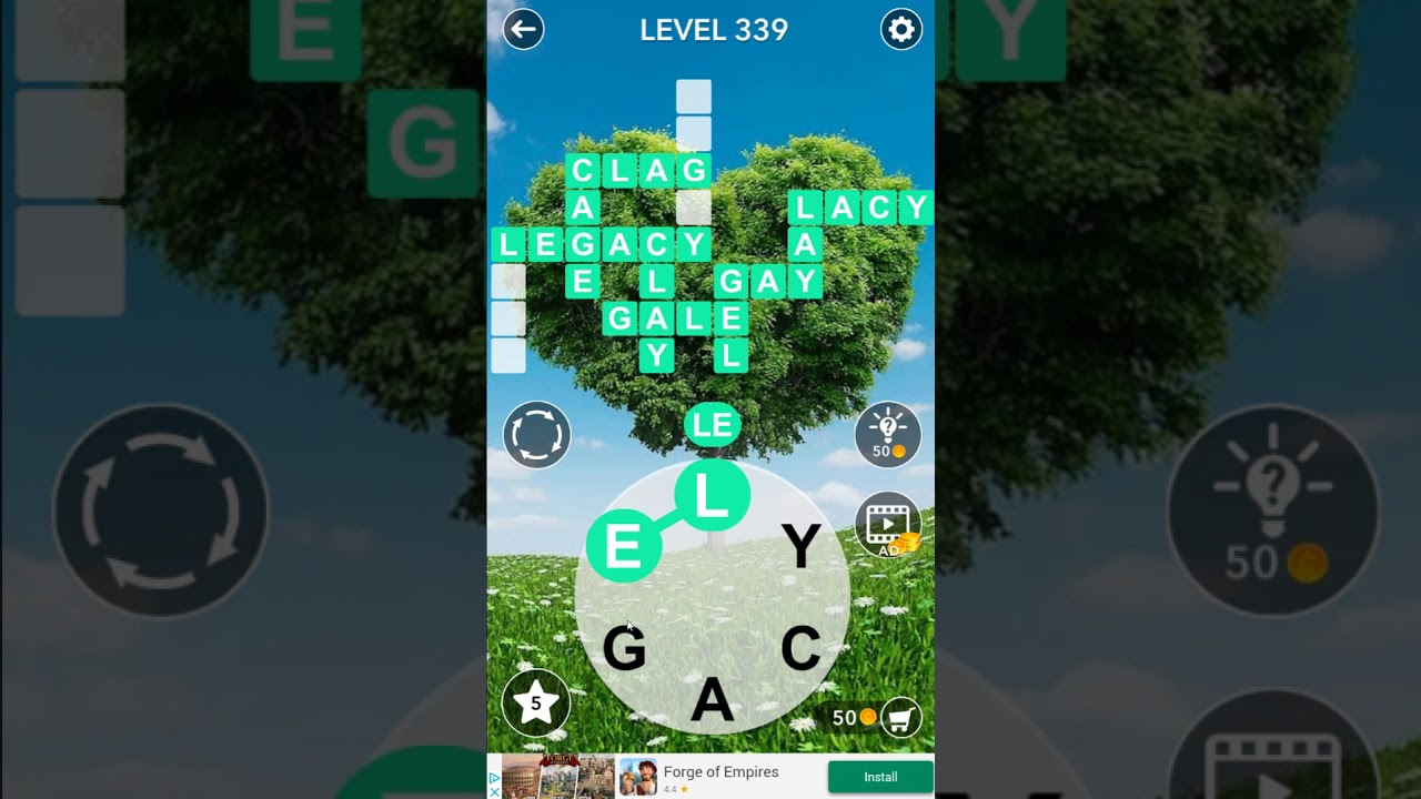 Word Crossword Search level 339