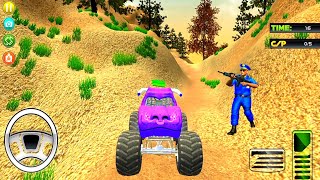 Offroad Monster Truck Simulator Game || Android Gameplay || Offroad Gadi Driving HD screenshot 2
