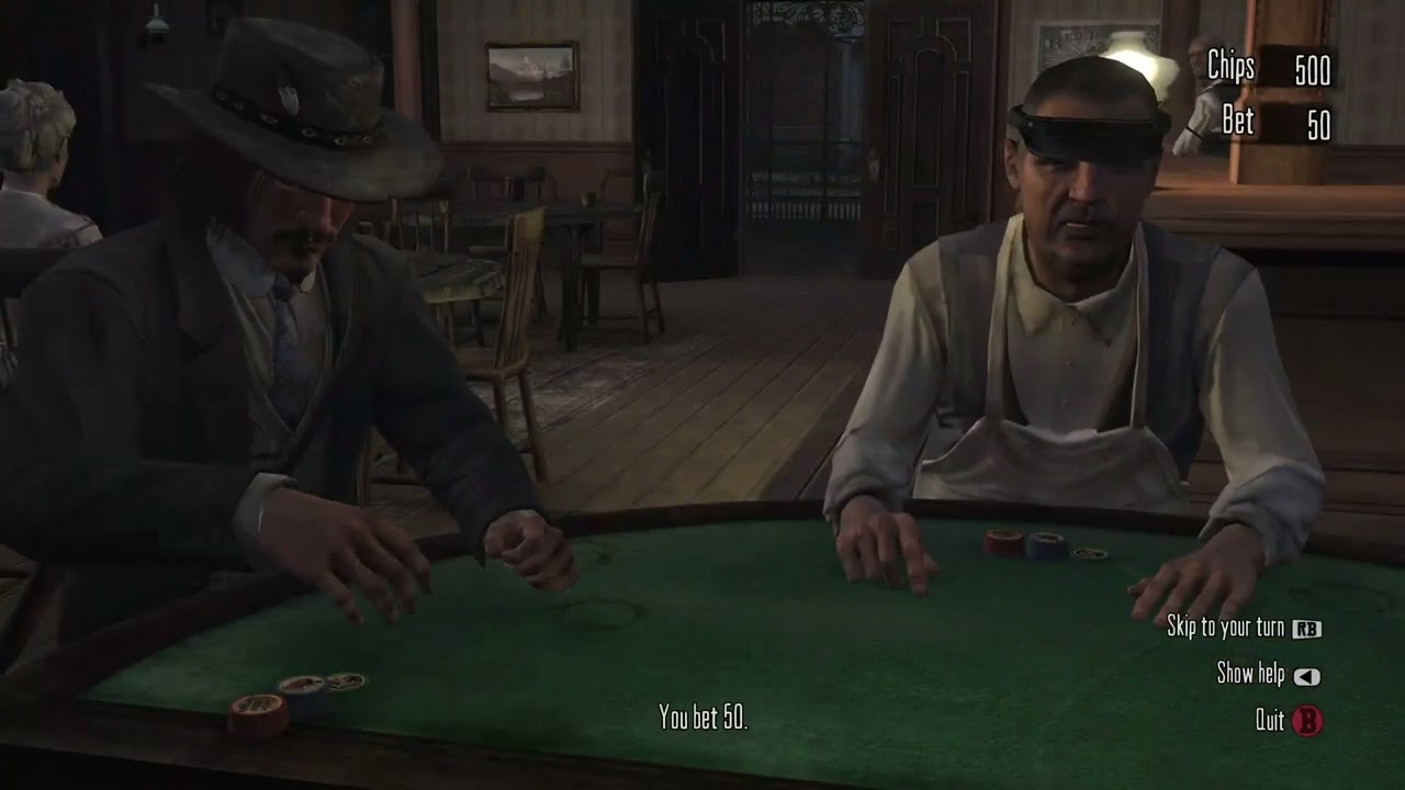 Red Dead Redemption Blackjack