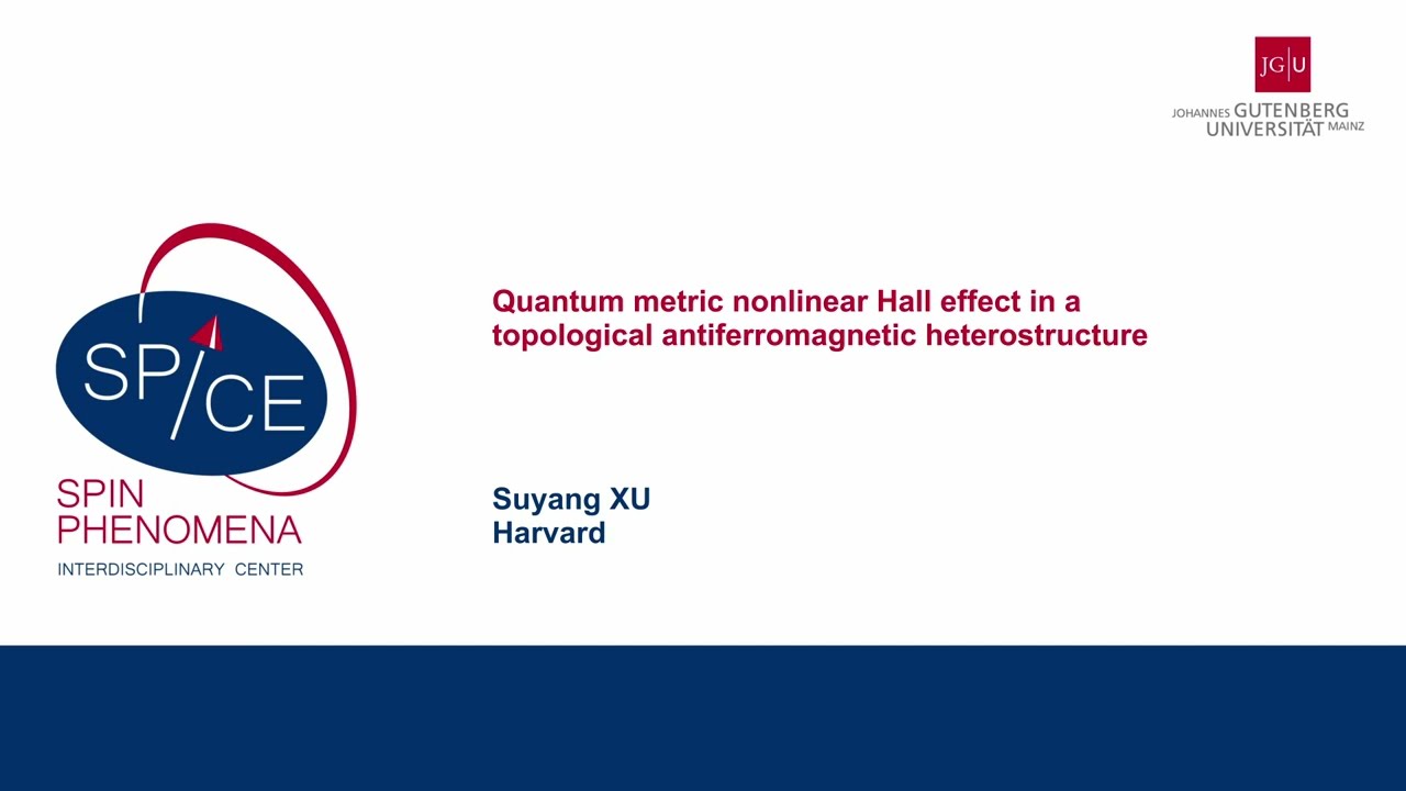 Talks - Non-equilibrium Quantum Materials Design 2023 - Suyang XU, Harvard