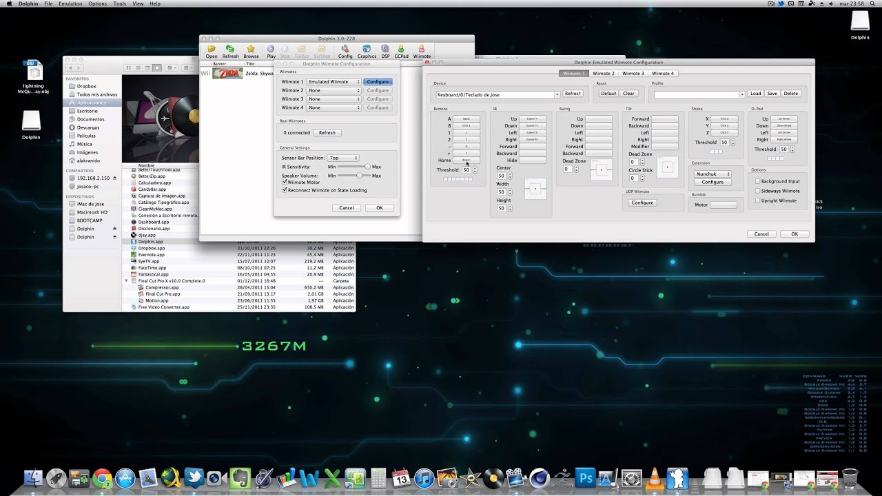 como parchear djffny para dolphin - youtube Images... Videotutorial Dolphin en Mac - YouTube