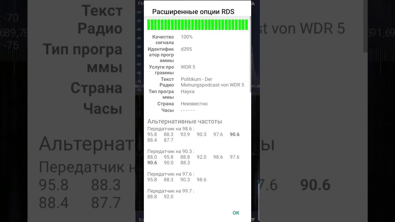 [ES]  WDR 5 Bielstein 90.6  FM ~ 2265 km