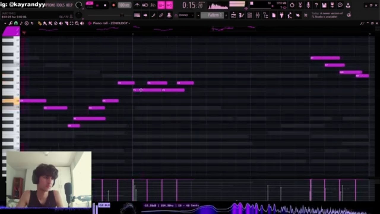 Smooth Rnb Notes making a smooth rnb beat instead of revising - YouTube