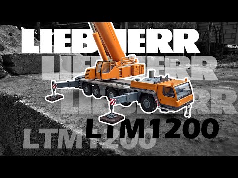 1/50 CONRAD LIEBHERR LTM1200-5.1 (欠品あり) Liebherr LTM1200 by Conrad 1:50 - YouTube
