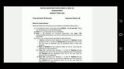 Download mock test papers #cbse #term1 #accountancy #mtp