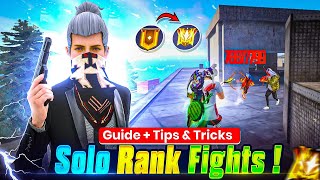 How To Win Every Solo 🤯 Br Rank FIGHTS ✅ | Full Guide + Tips & Tricks 🔥 | Utkarsh FF