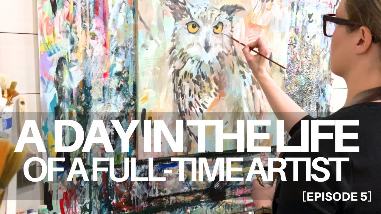 Day in the Life of a Full Time Artist Store Owner Ep. 5 - Owning a ...