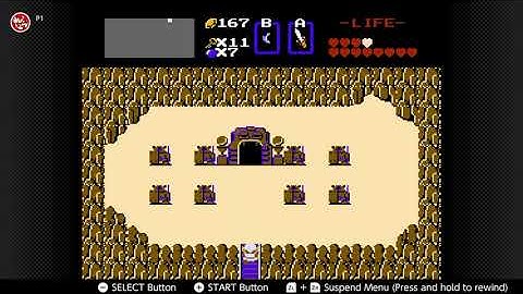 legend of zelda NES how to get to level 5