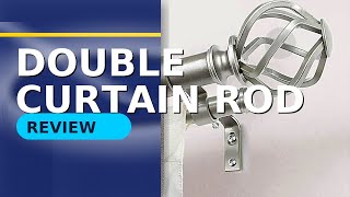 Double Curtain Rod Review