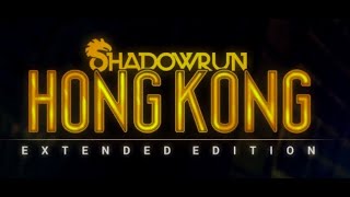 Shadowrun: Hong Kong - Extended Edition Title Screen (PC, PS4, Xbox One, Switch)