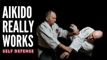 Realistic aikido techniques that can be really applied in self-defense #Shorts