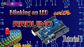 Blink an With Arduino in Tinkercad/Arduino tutorials by Kushan Tech Telugu/arduino projects in 2021