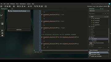 GMS - GML - 8-Directional Movement and Shooting