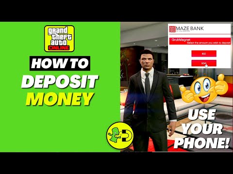 GTA Online How To Deposit Money