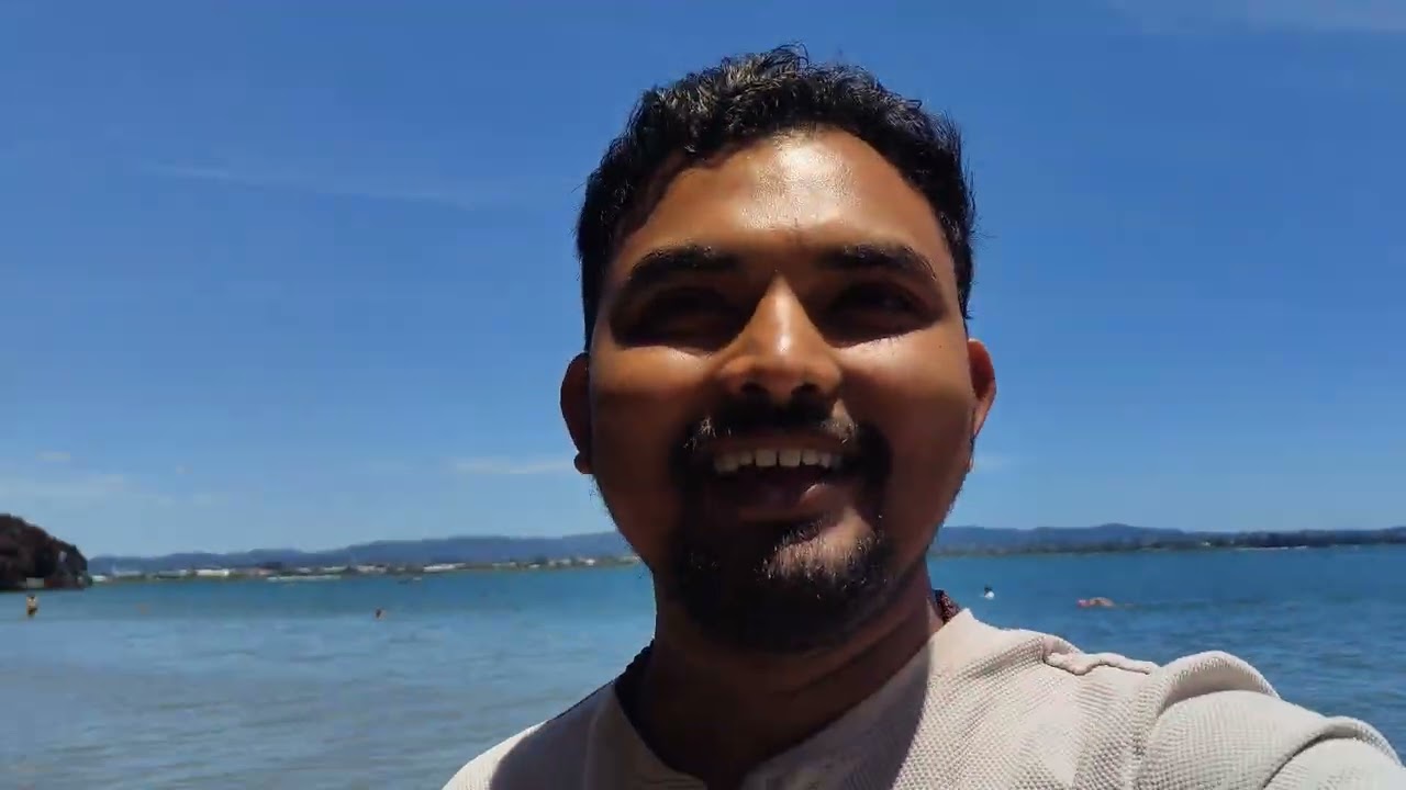 Beautiful Beach 🏖️ view in New Zealand #beach #vlog #sea #newzealand #nature #travel 