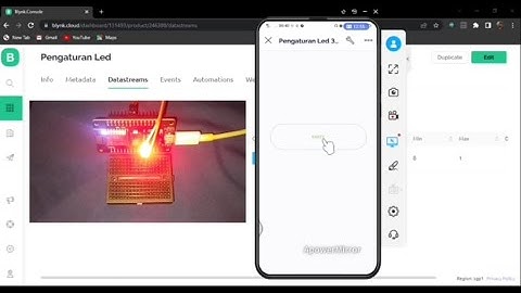 MENGONTROL LAMPU RUMAH DENGAN SMARTPHONE BERBASIS IoT Melalui Aplikasi Blynk Iot