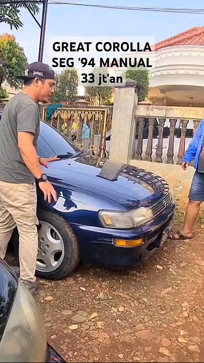 GREAT COROLLA SEG '94 MANUAL 33 JUTAAN #corolla #mobilbekas #mobilbekasmurah #otomotif #automobile