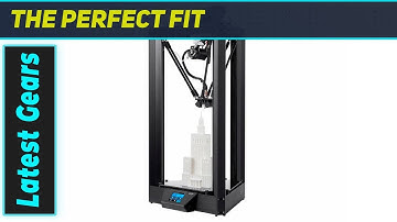 Monoprice Delta PRO: HUGE & Quiet 3D Printer!