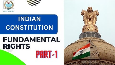 Fundamental Rights Part-1 | #jkssb #jkpsi #ssc #chsl #jkpsc #vlw#faa #jkpconstable #army