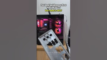 When you finish building your PC and see the missing IO shield #pcgaming