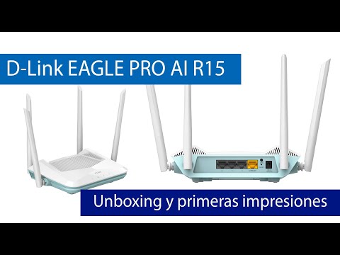 D-Link EAGLE PRO AI R15: Conoce este router Wi-Fi 6 con soporte para formar una red Mesh