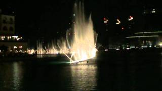 dubai dancing water