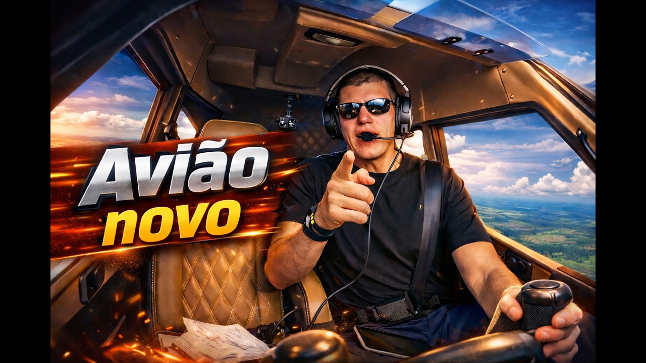 Operei de avião NOVO no aeroporto INTERNACIONAL de Salvador  [PS-ROL]