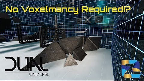 How to build beautiful ships in Dual Universe | Super easy block set