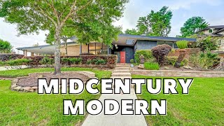 Midcentury Modern Home Tour in Houston, TX