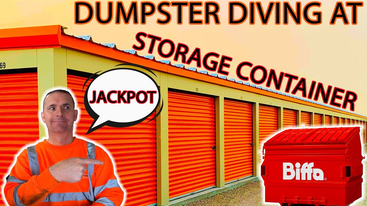 I WENT DUMPSTER DIVING AT A UK STORAGE WAREHOUSE AND STRUCK GOLD,