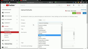 [Hindi]How To Create Default Upload Settings and Profiles on YouTube