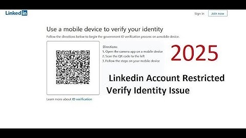 How to UnBlock Restricted Linkedin Account || Linkedin Account Restricted Verify Identity Issue 2023