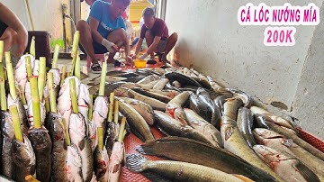 Cận cảnh chế biến hàng ngàn Con Cá Lóc Nướng Mía ngày Vía Thần Tài ở Sài Gòn