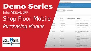 VISUAL Shop Floor Mobile - Purchasing Module screenshot 5