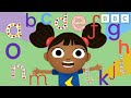 Learn the Alphabet Sounds with Yakka Dee - A-L | CBeebies #phonics