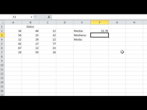 Vídeo: Com calculo la mitjana de la població a Excel?