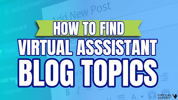How To Find Topics for Your Virtual Assistant Blog and Facebook Posts|Kathy Goughenour