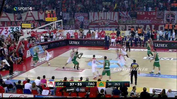 🏀 Ολυμπιακός - Παναθηναϊκός 51-66 Highlights - Basket League 5ος τελικός (2-3) {11/6/2017}