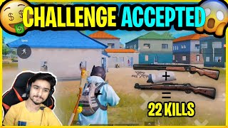 22 KILLS | SHOTGUN + SNIPER CHALLENGE ACCEPTED BY LoLzZz | PUBG MOBILE HIGHLIGHTS