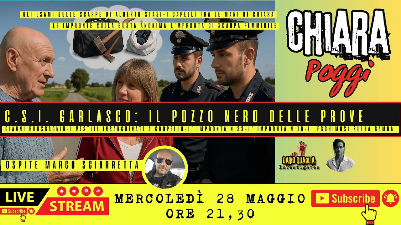 Chiara Poggi_C.S.I. Garlasco: Il pozzo nero delle prove