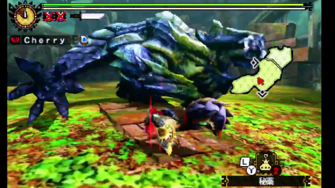 【MH4G】Lv140ブラキディオス   生産ハンマーソロ　7‘18‘‘93