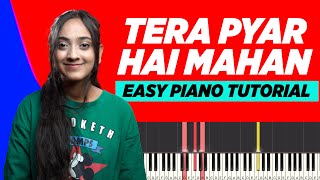 Tera Pyaar Hai Mahaan Chords & Notes - Easy Piano Tutorial | Hindi Christian Worship Song | YKG