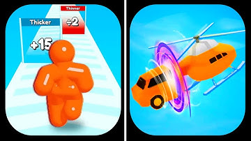 Shape Shifting | Tall Man Run - Max Levels Gameplay Walkthrough Android, iOs | 2048 Race