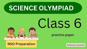 Science Olympiad Questions with Answers for Class 6 | NSO | Olympiad preparation | Class 6 Science