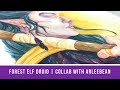 Forest Elf Watercolor Painting | Collab with Arleebean!