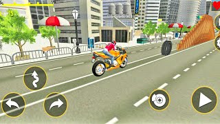 City Bike Stunt Racing Game - Level 15 to 22 - MotorBike Stunt Game - Bike Racing Games 3D screenshot 4