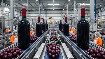 Inside a Wine Factory | How Wine Is Made | Full Process