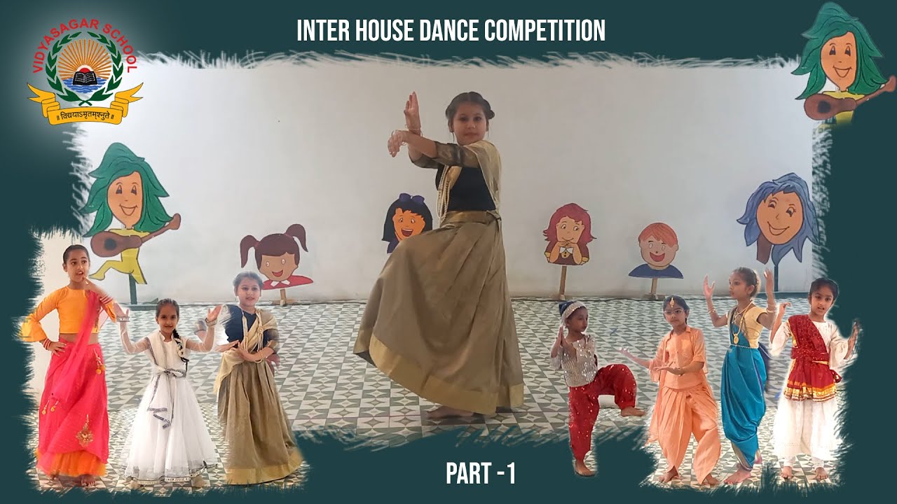 Inter House Dance Competition in VidyaSagar School, Indore - YouTube